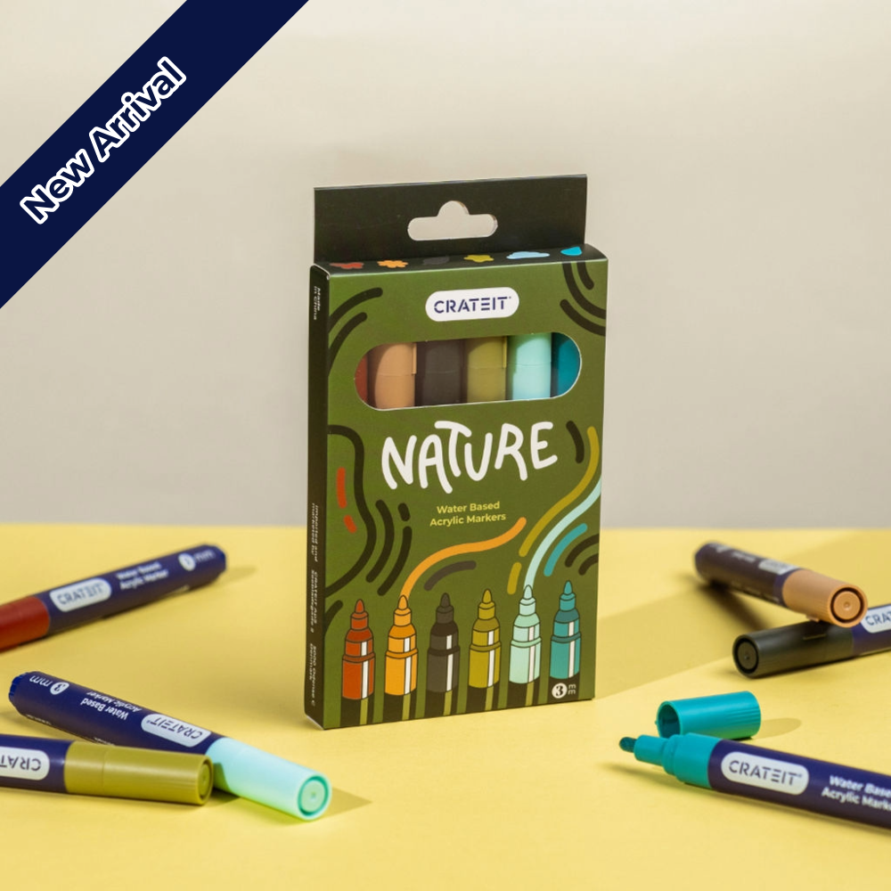 Crateit Nature Markers | 3mm — 6 pcs.